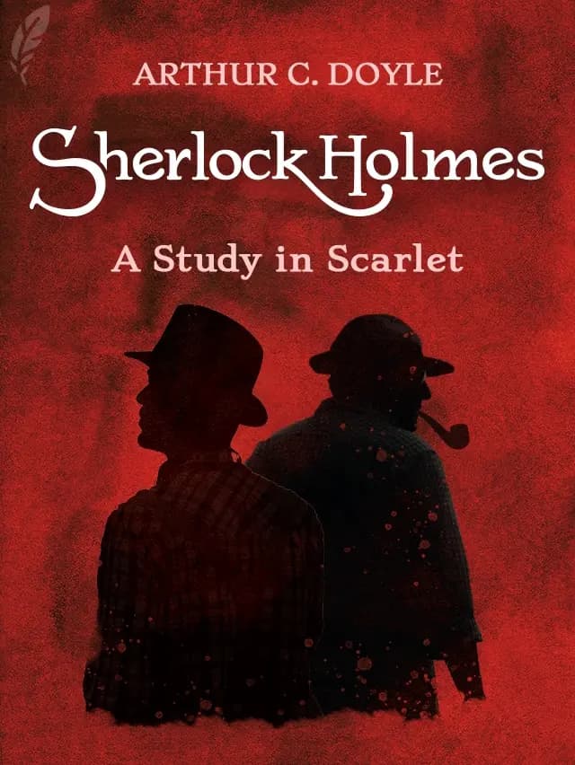 A Study in Scarlet book cover
