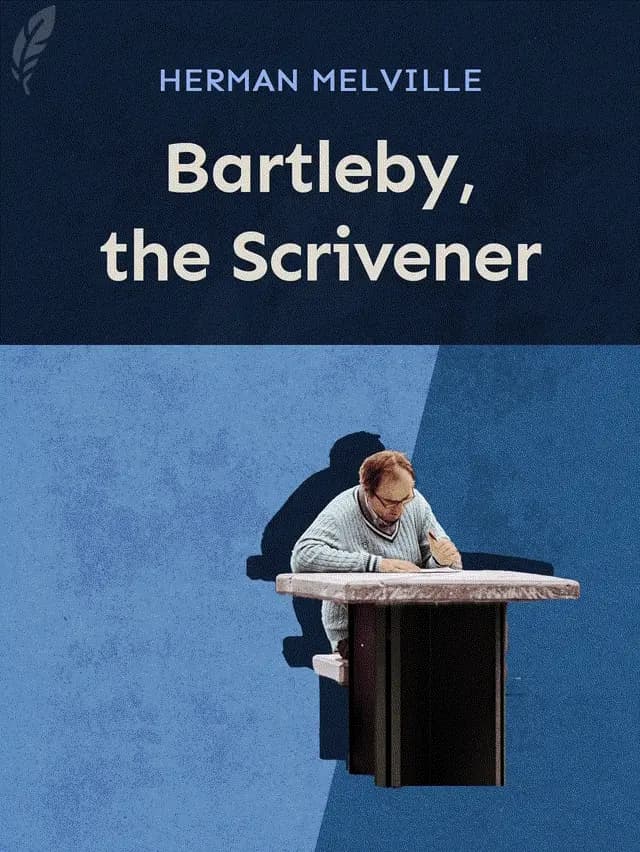 Bartleby, the Scrivener book cover