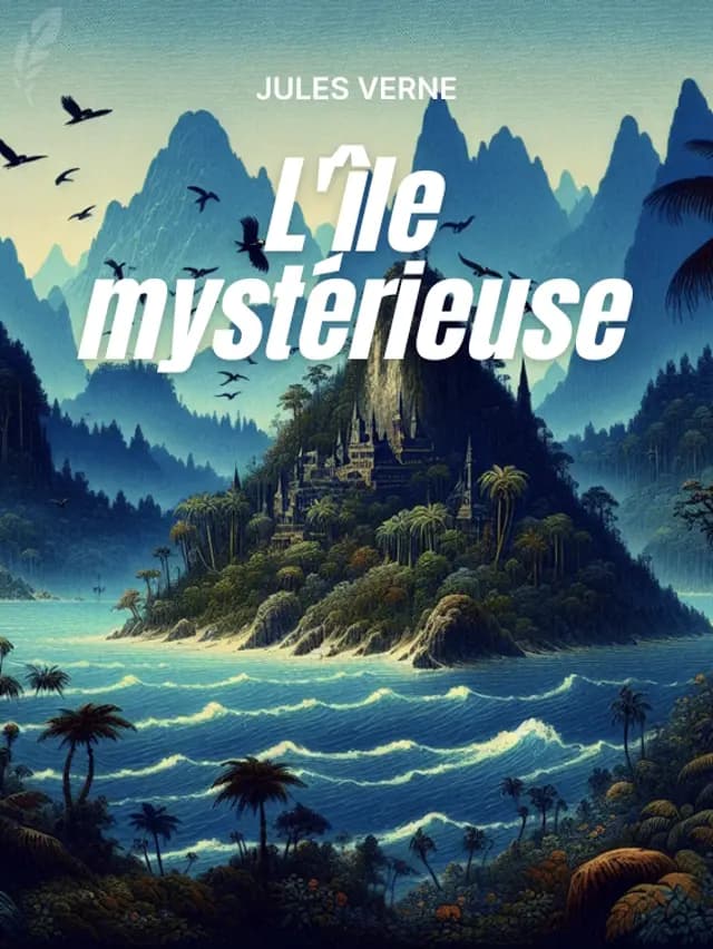 L'île mystérieuse by Jules Verne designed by Fabuly - Free Classic Audiobooks App