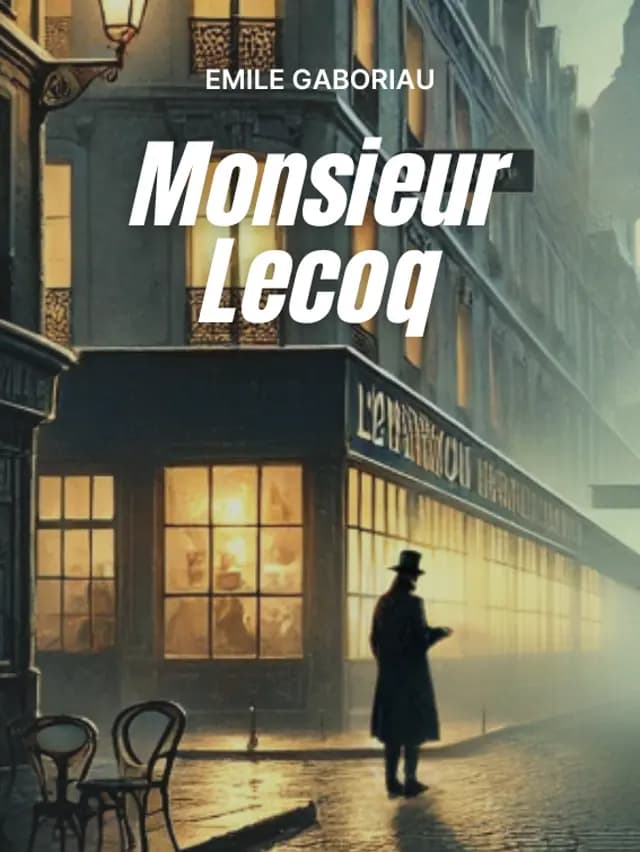 Monsieur Lecoq book cover