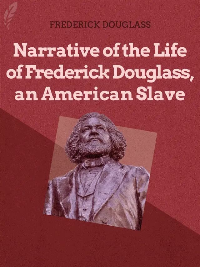 Narrative of the Life of Frederick Douglass, an American Slave book cover
