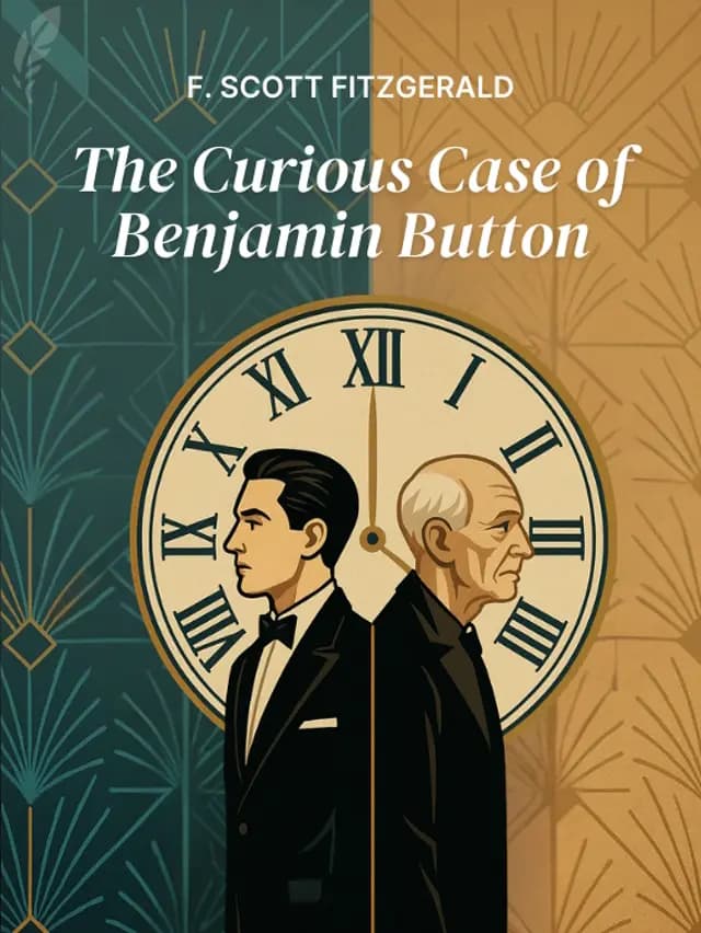 The Curious Case of Benjamin Button by F. Scott Fitzgerald designed by Fabuly - Free Classic Audiobooks App
