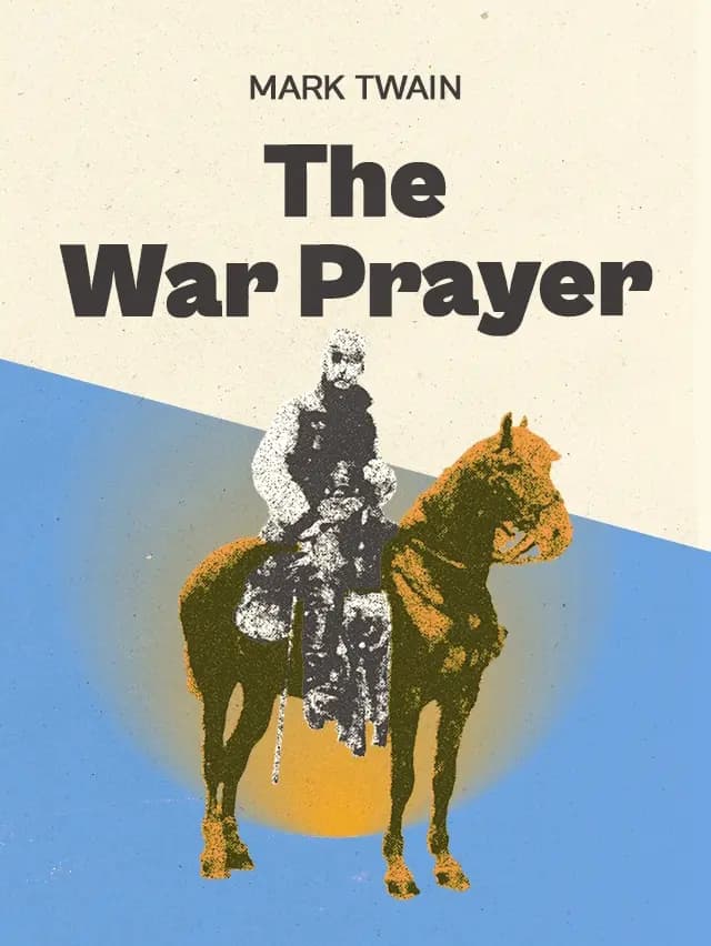 The War Prayer by Mark Twain designed by Fabuly - Free Classic Audiobooks App