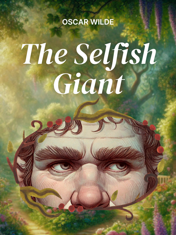 Cover of The Selfish Giant by Oscar Wilde designed by Fabuly: A free classic audiobooks app