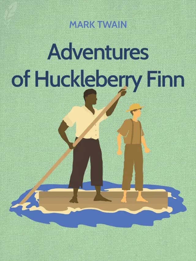 Adventures of Huckleberry Finn by Mark Twain designed by Fabuly - Free Classic Audiobooks App